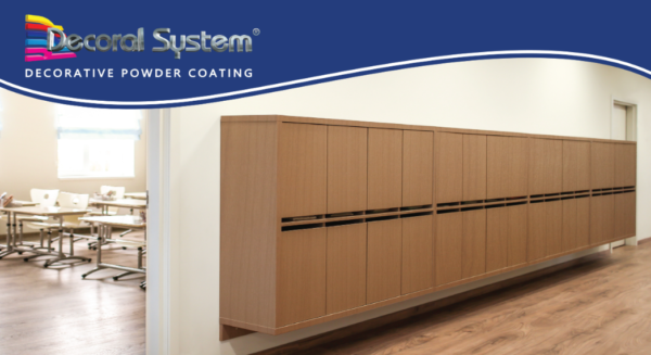 Decoral System Powder Coated Designs for Locker Doors