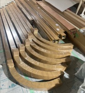 Decoralシステム建装材 納入品の一部